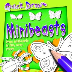 The cover of Quick Draw Minibeasts